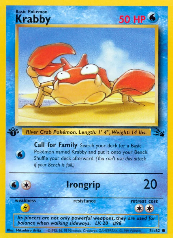 Krabby · Fossil
