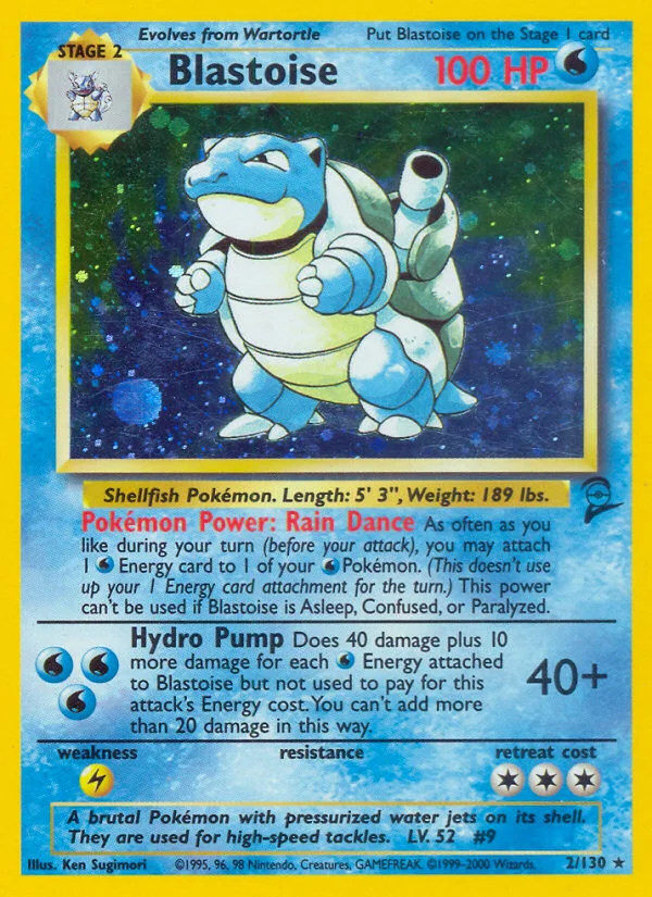 Blastoise · Base Set 2