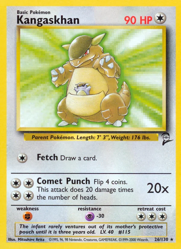 Kangaskhan · Base Set 2
