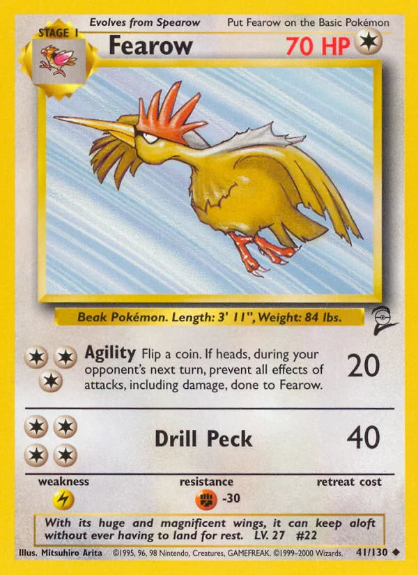 Fearow · Base Set 2