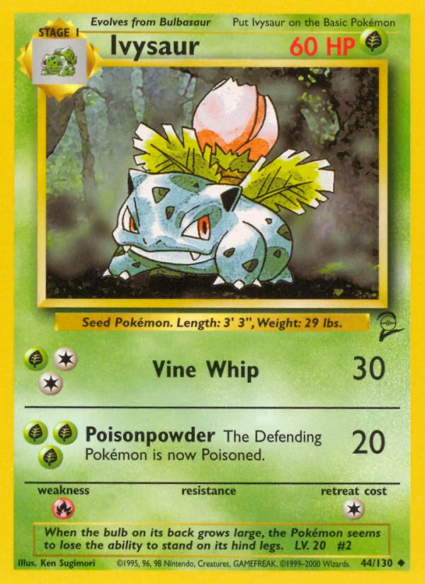Ivysaur · Base Set 2