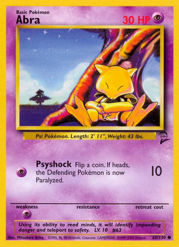 Abra · Base Set 2