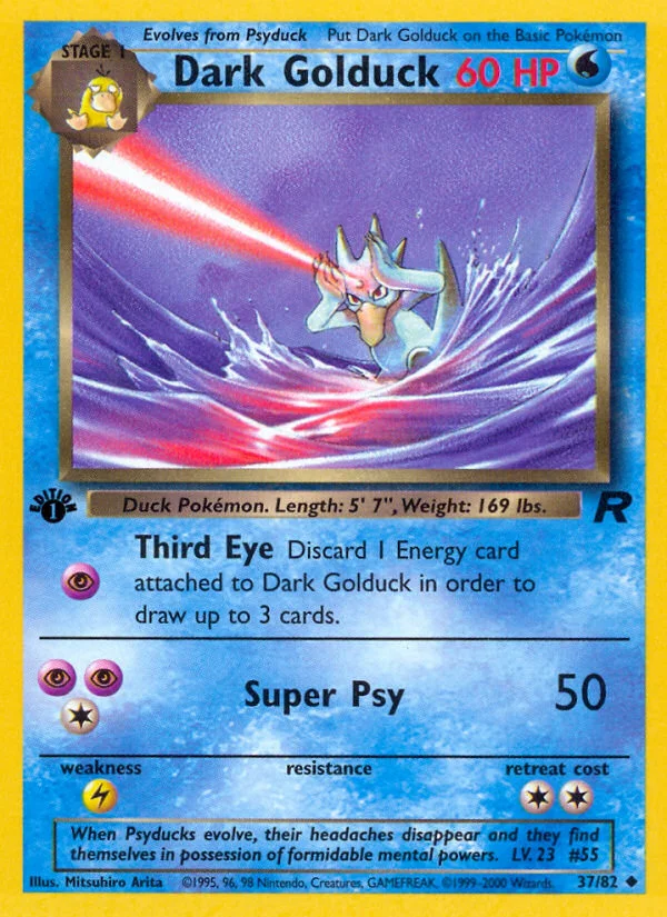 Dark Golduck · Team Rocket
