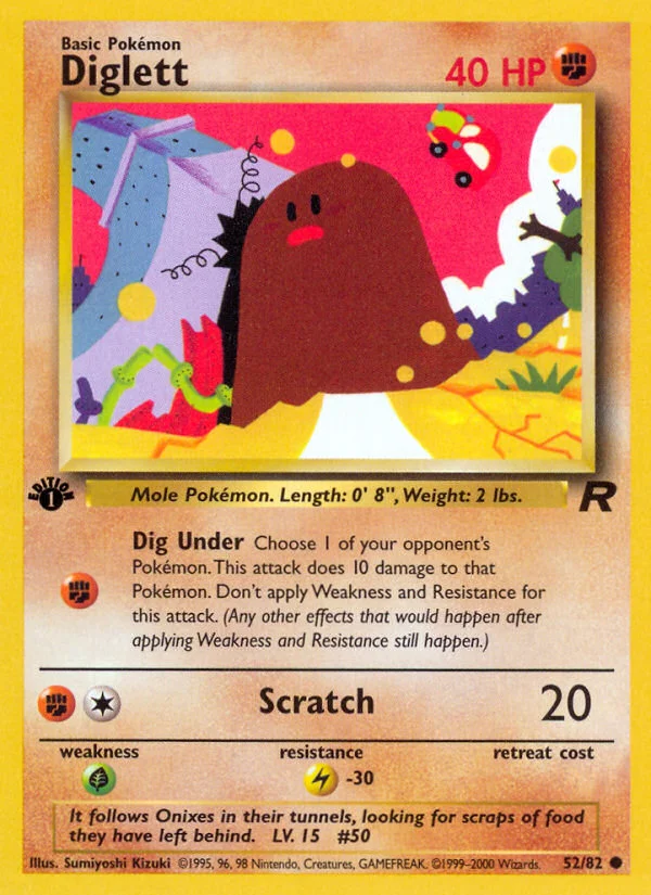 Diglett · Team Rocket