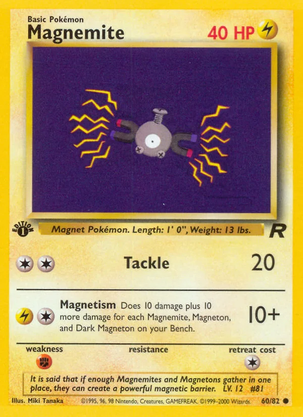 Magnemite · Team Rocket