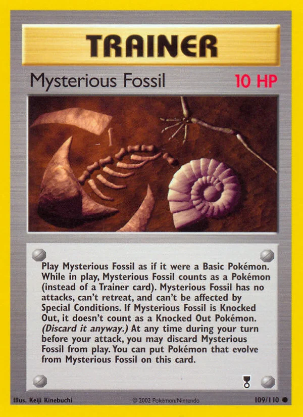 Mysterious Fossil · Legendary Collection