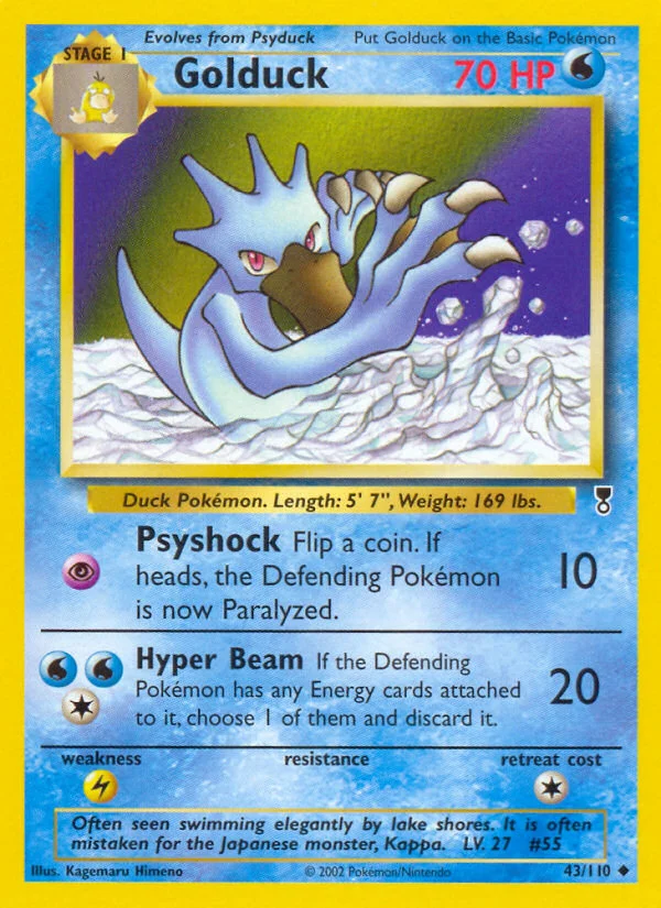 Golduck · Legendary Collection