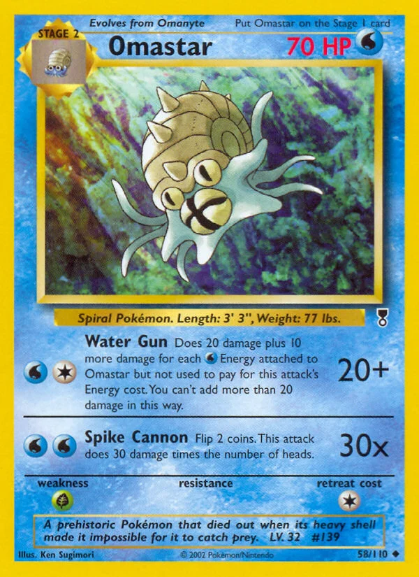 Omastar · Legendary Collection