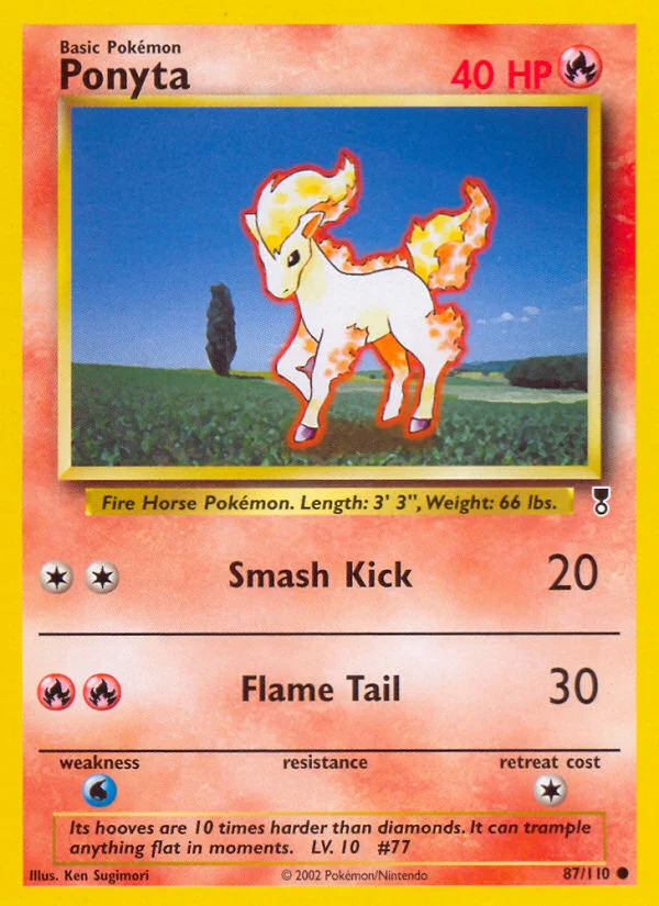 Ponyta · Legendary Collection