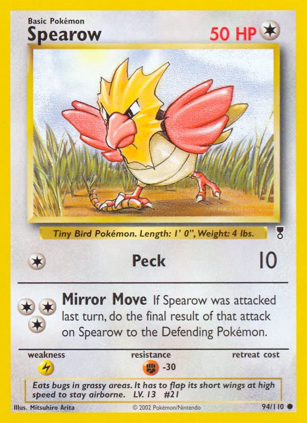 Spearow · Legendary Collection