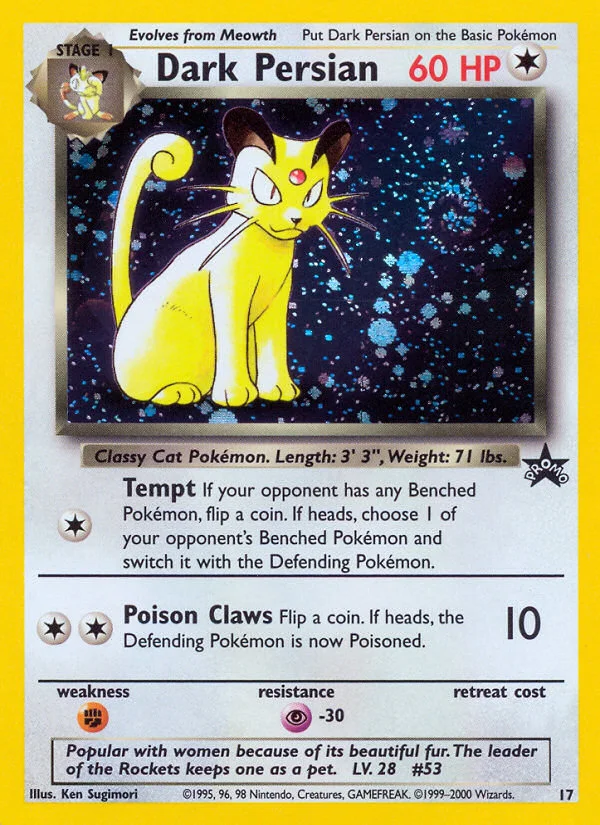 Dark Persian · Wizards Black Star Promos