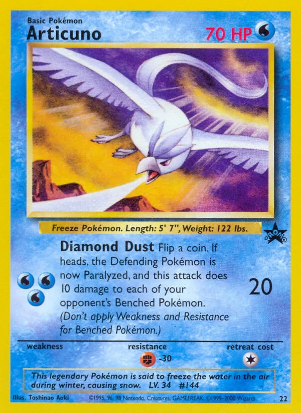 Articuno · Wizards Black Star Promos