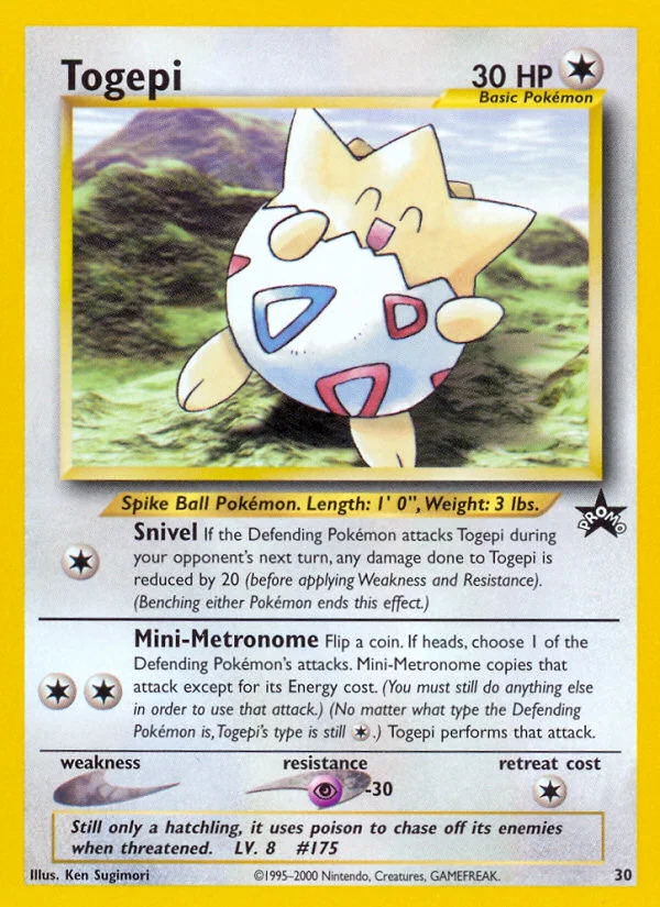 Togepi · Wizards Black Star Promos