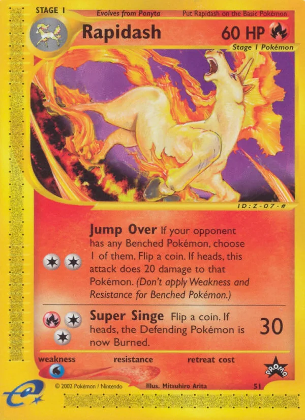 Rapidash · Wizards Black Star Promos