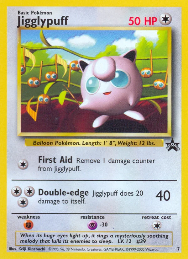 Jigglypuff · Wizards Black Star Promos