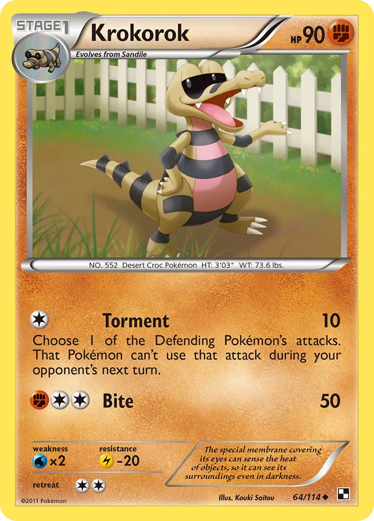 Krokorok · Black & White