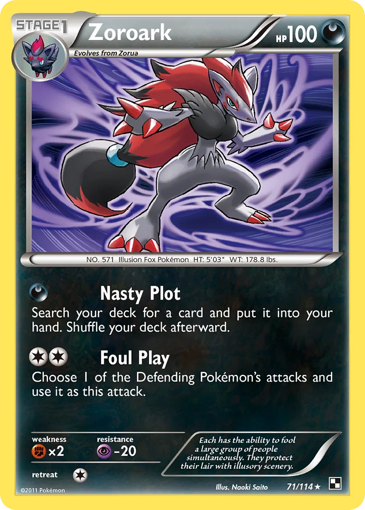 Zoroark · Black & White