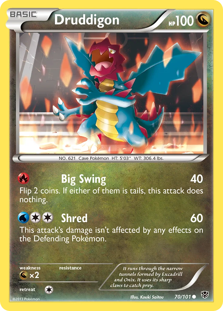 Druddigon · Plasma Blast