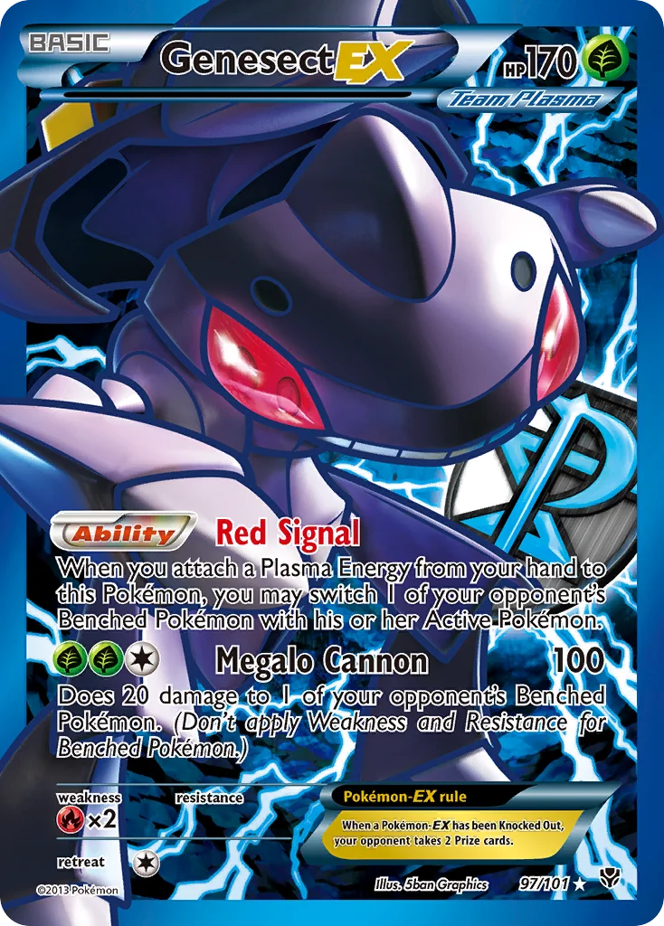 Genesect-EX · Plasma Blast