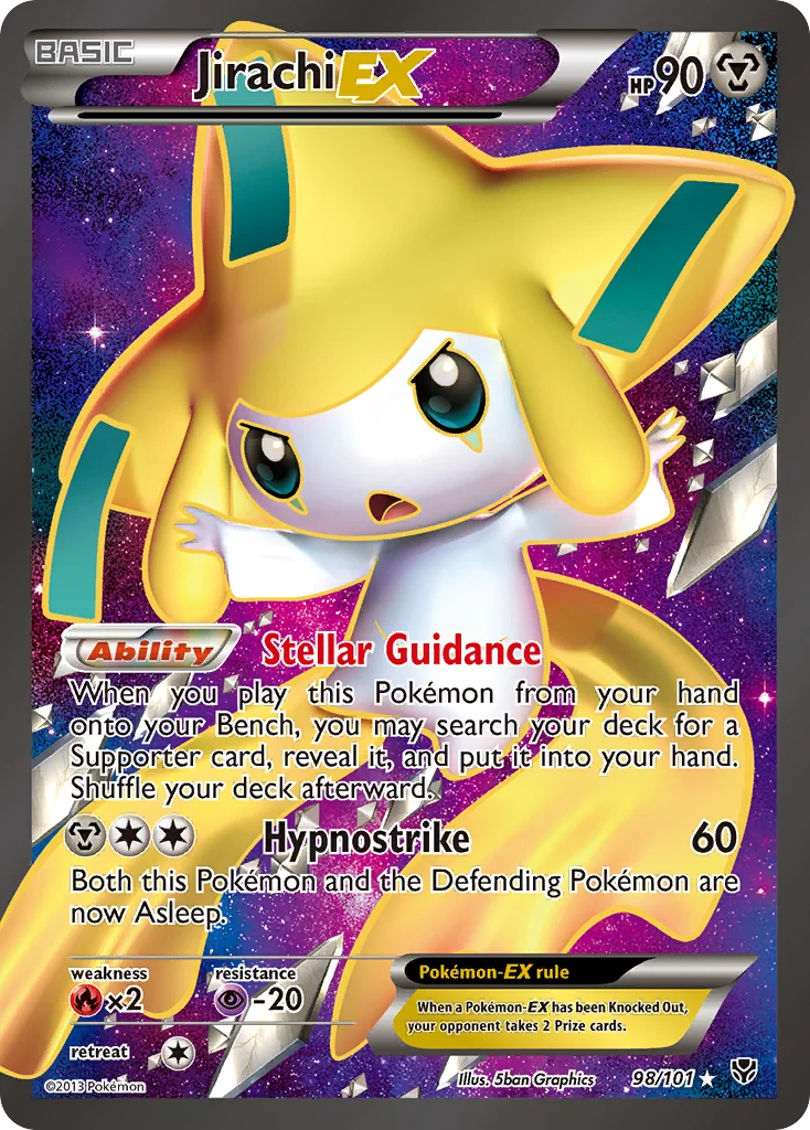 Jirachi-EX · Plasma Blast
