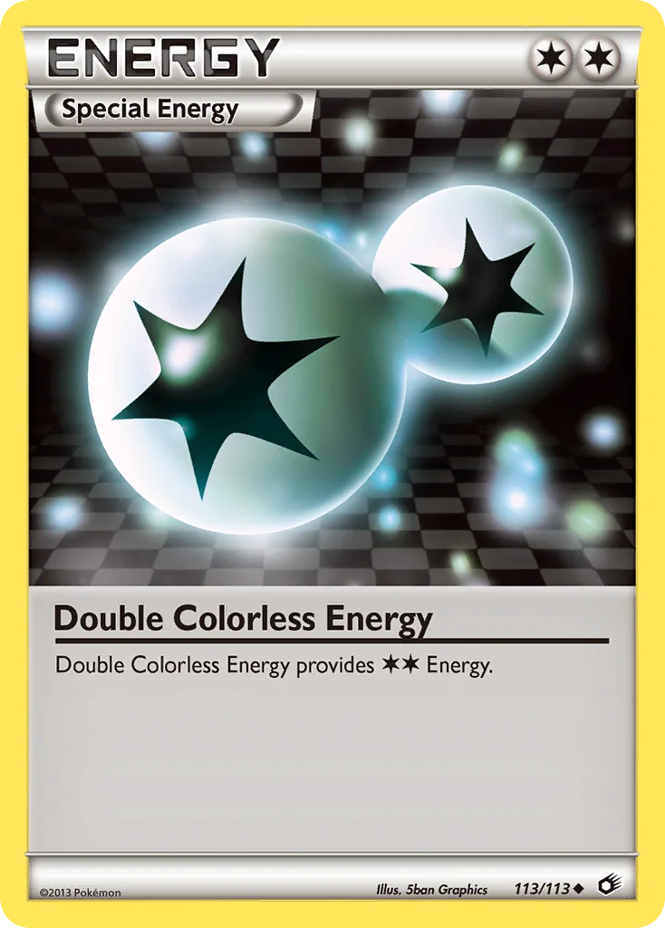 Double Colorless Energy · Legendary Treasures