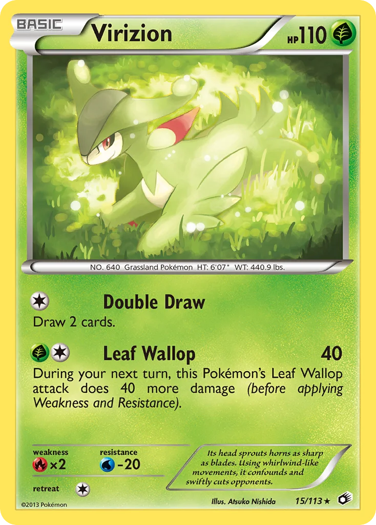 Virizion · Legendary Treasures