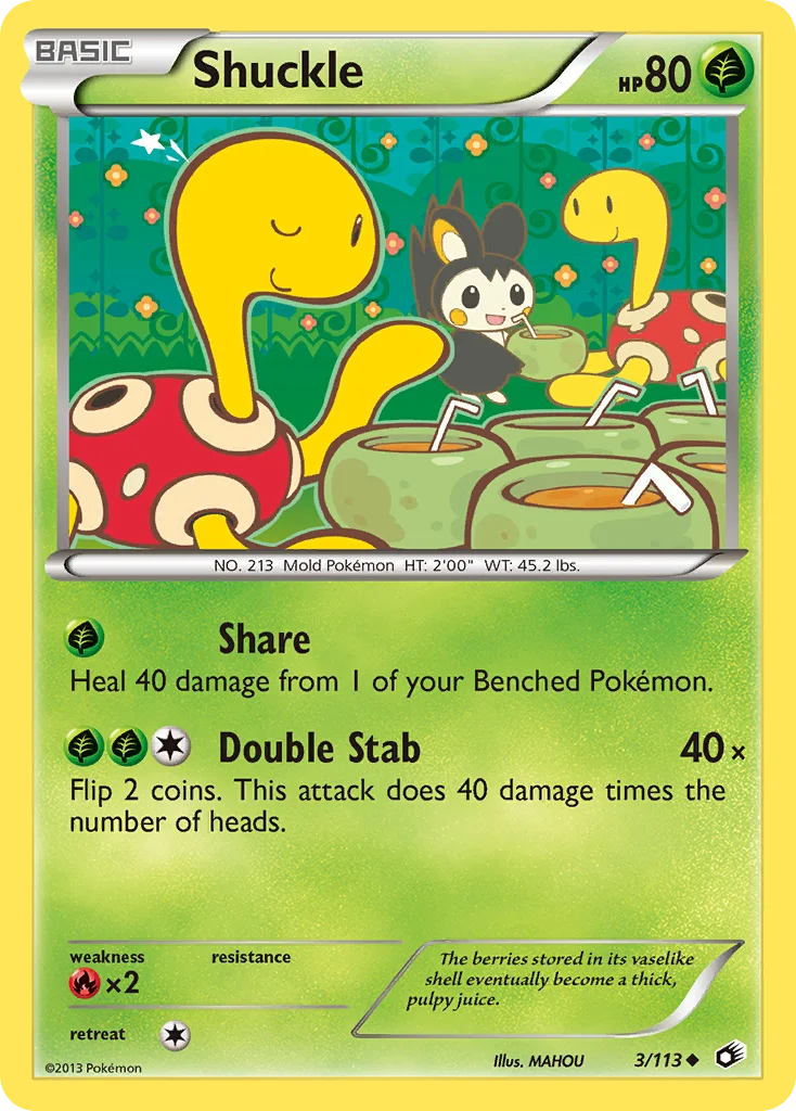 Shuckle · Legendary Treasures