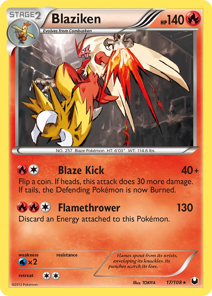 Blaziken · Dark Explorers