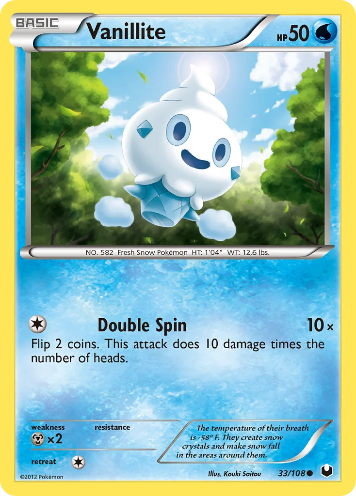 Vanillite · Dark Explorers
