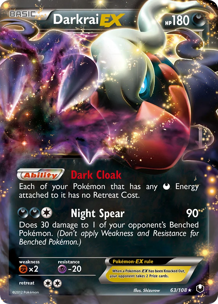 Darkrai-EX · Dark Explorers