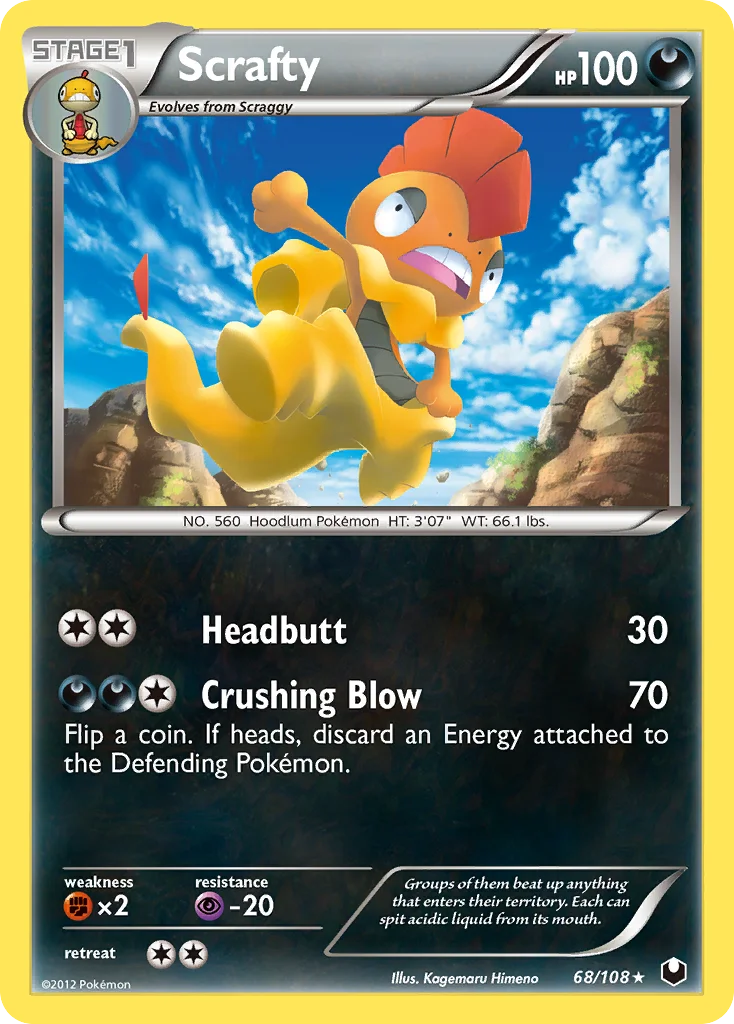 Scrafty · Dark Explorers