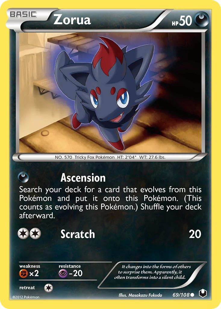 Zorua · Dark Explorers