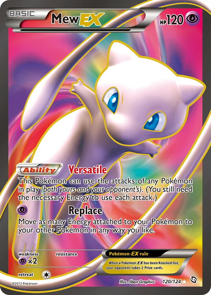 Mew-EX · Dragons Exalted