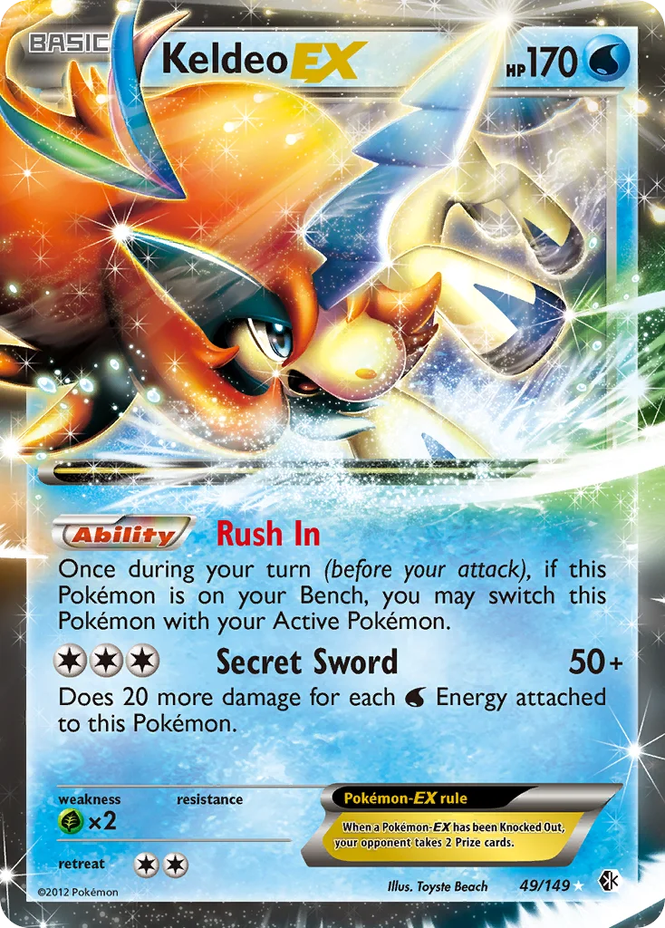 Keldeo-EX · Boundaries Crossed