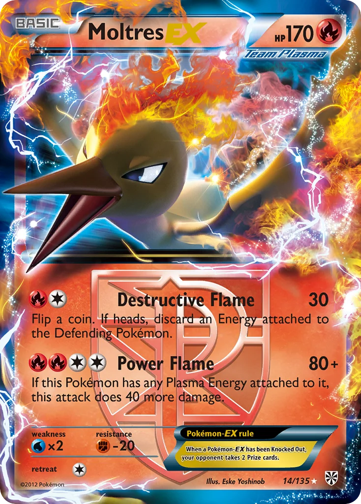 Moltres-EX · Plasma Storm