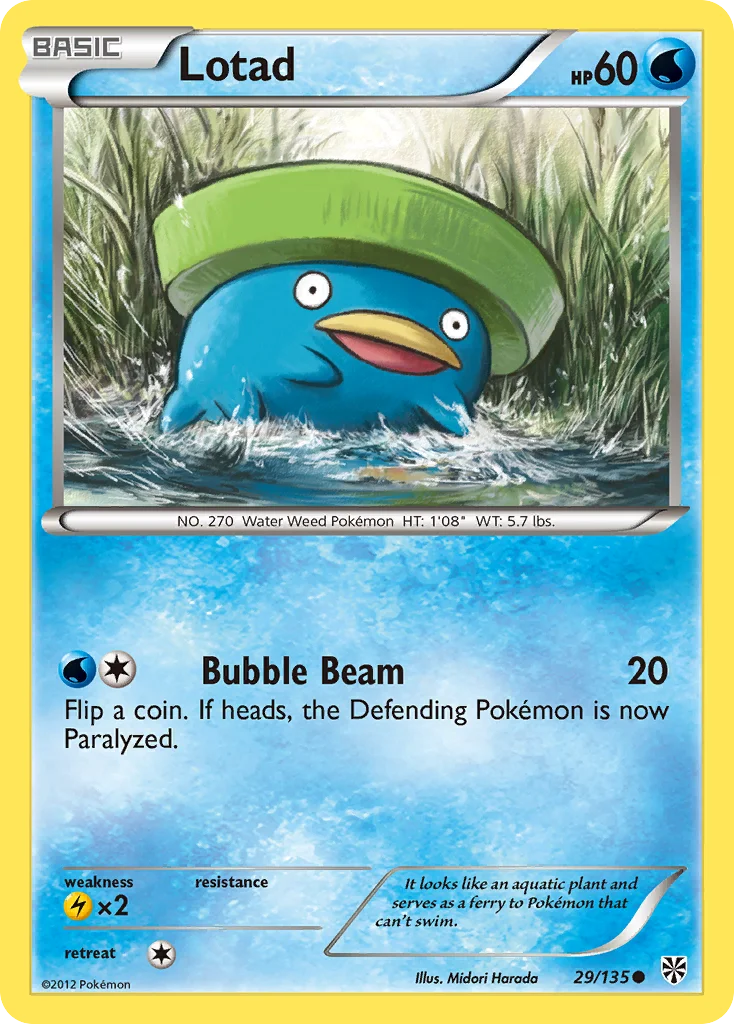 Lotad · Plasma Storm