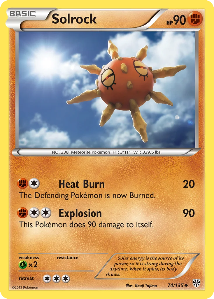 Solrock · Plasma Storm