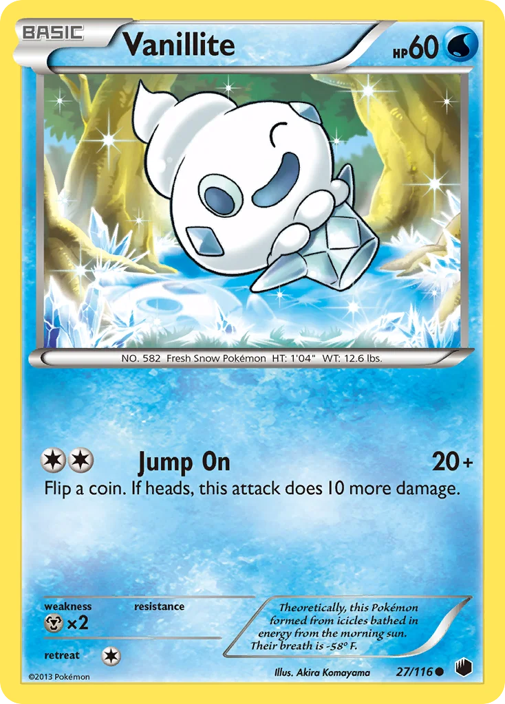 Vanillite · Plasma Freeze