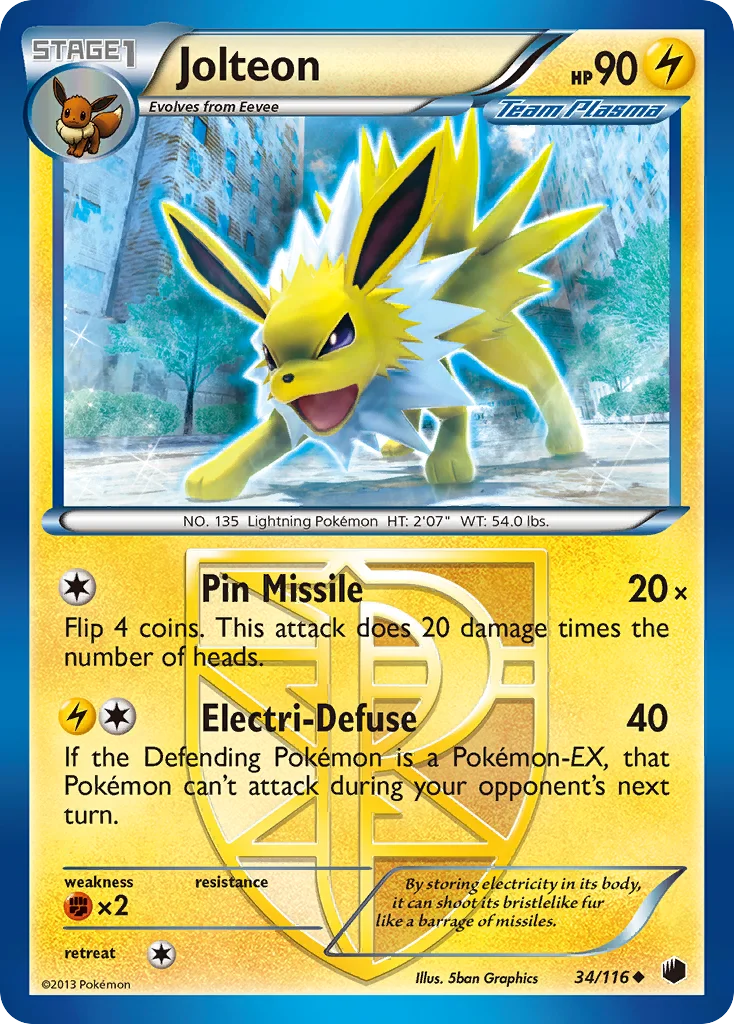 Jolteon · Plasma Freeze