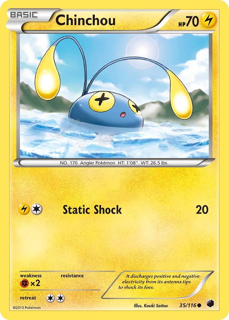 Chinchou · Plasma Freeze