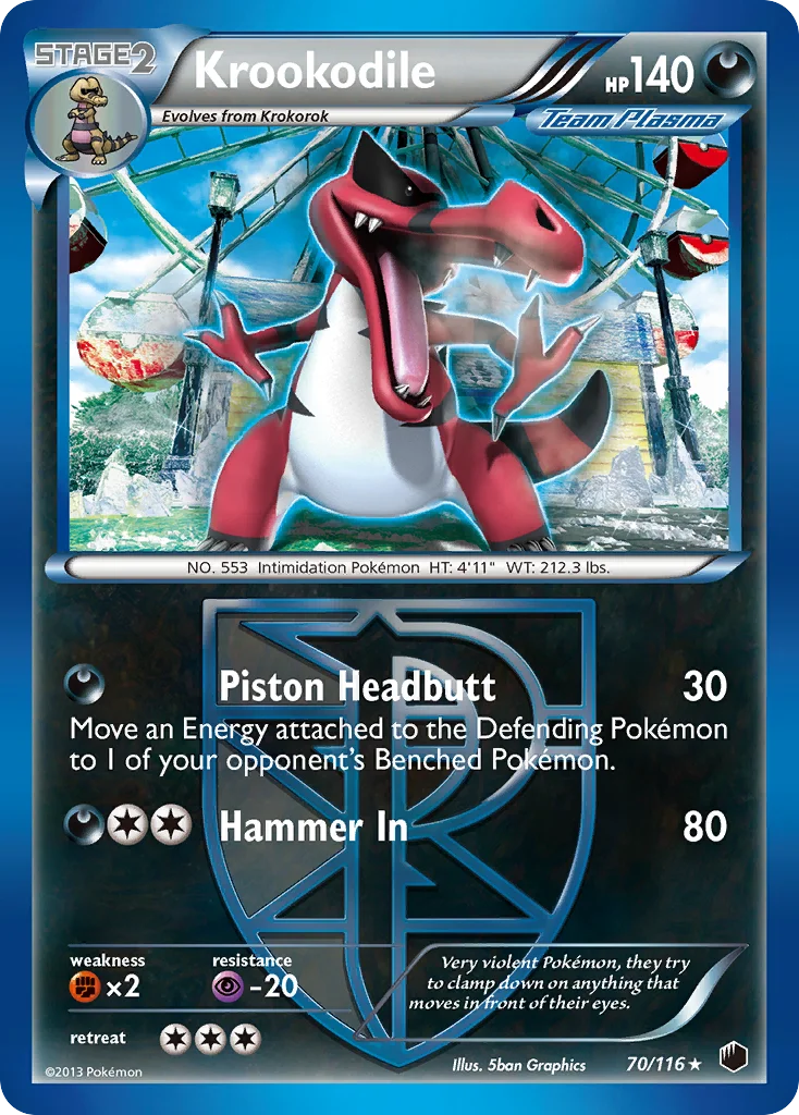 Krookodile · Plasma Freeze