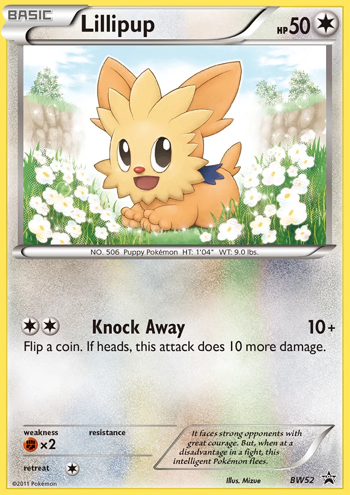 Lillipup · BW Black Star Promos