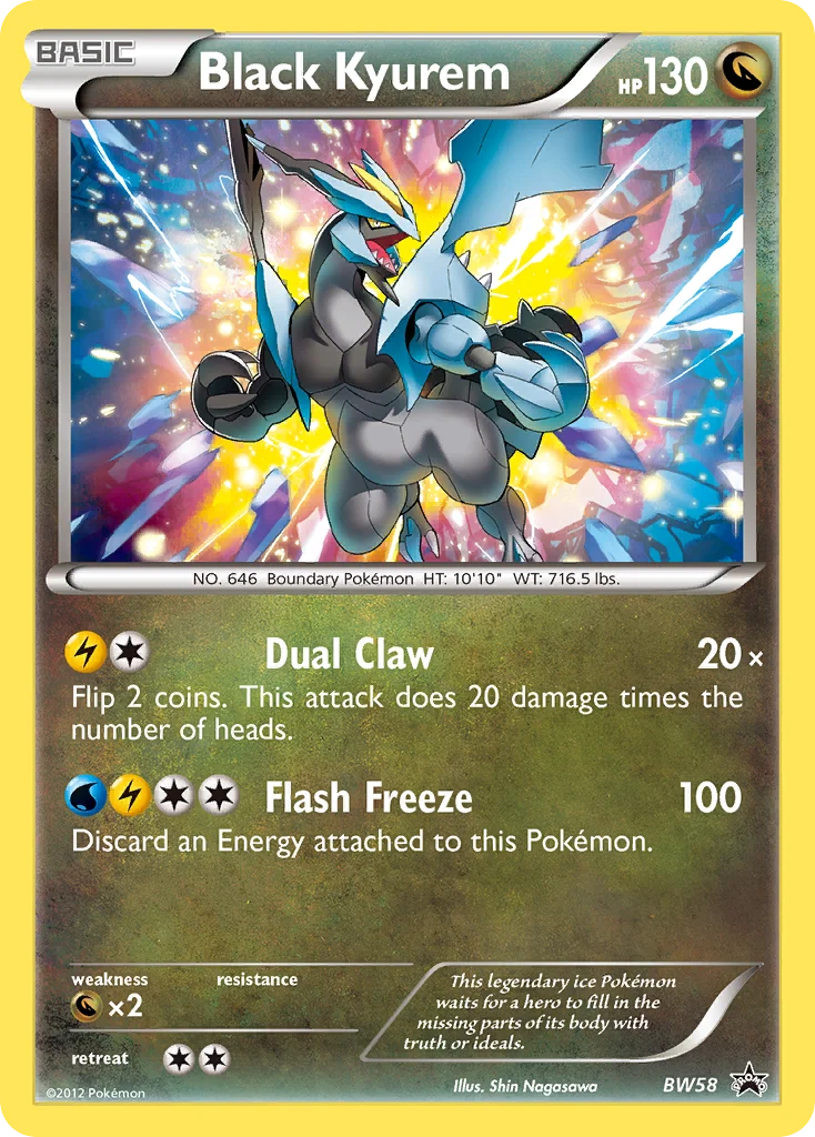 Black Kyurem · BW Black Star Promos