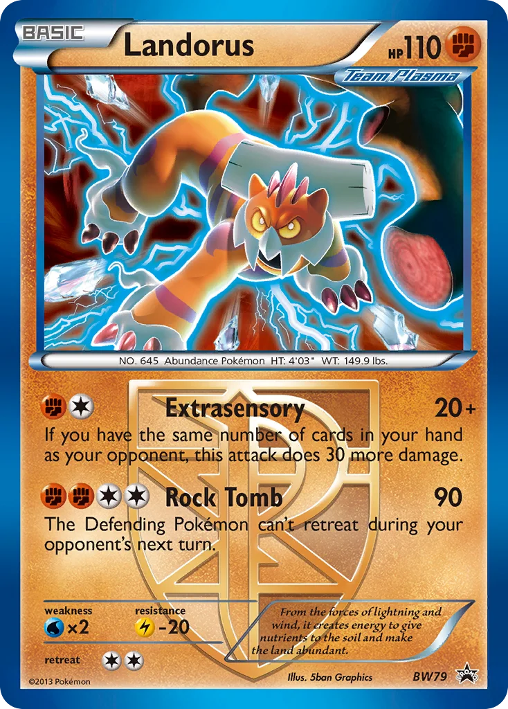 Landorus · BW Black Star Promos