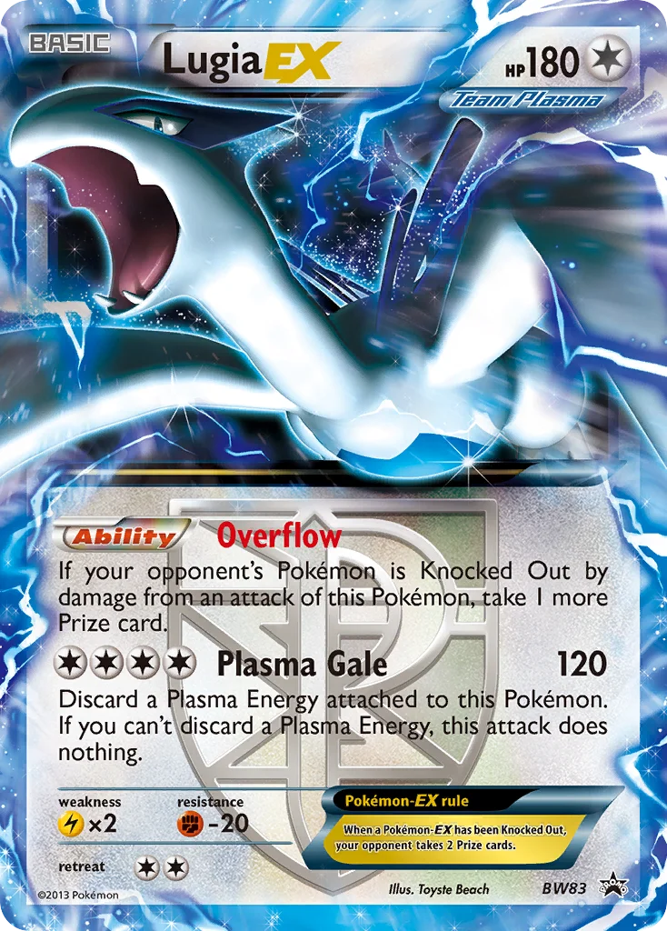 Lugia-EX · BW Black Star Promos