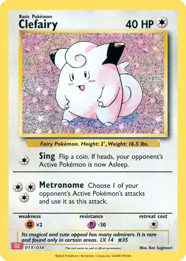 Clefairy · Pokémon TCG Classic - Charizard