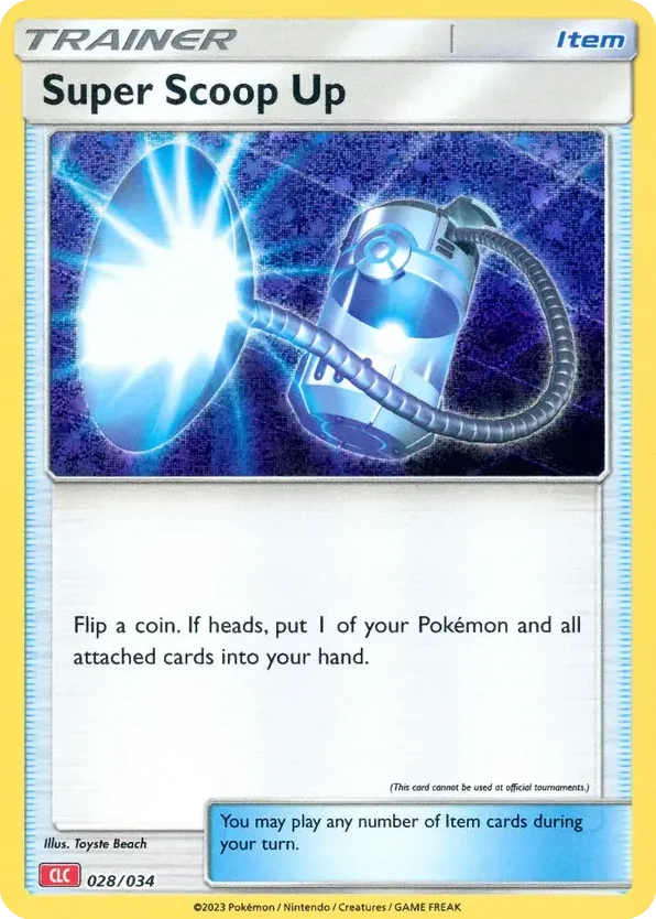 Super Scoop Up · Pokémon TCG Classic - Charizard