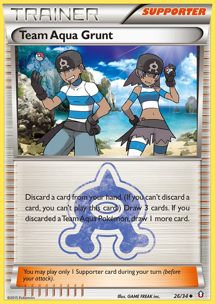 Team Aqua Grunt · Double Crisis