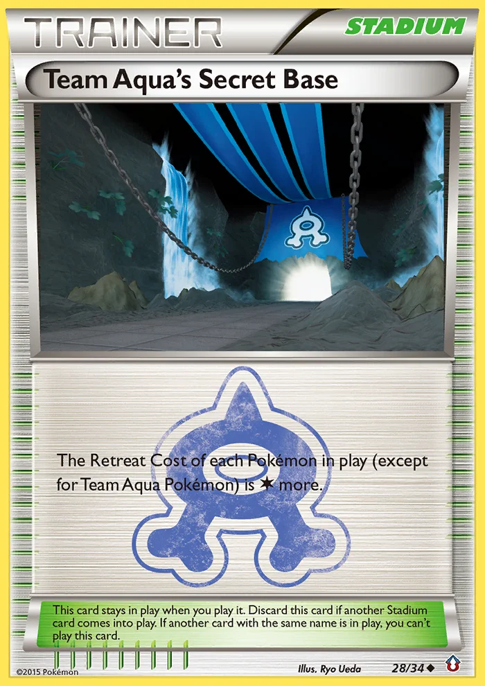 Team Aqua's Secret Base · Double Crisis