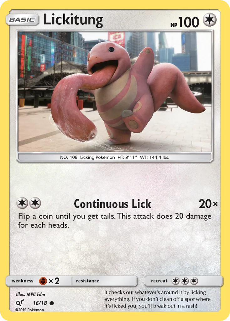 Lickitung · Detective Pikachu